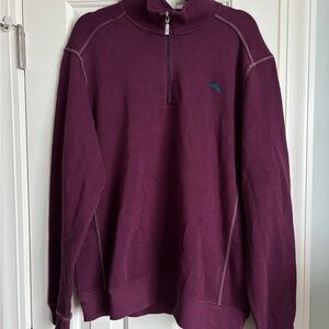 Tommy Bahama Quarter-Zip Pullover Sweater